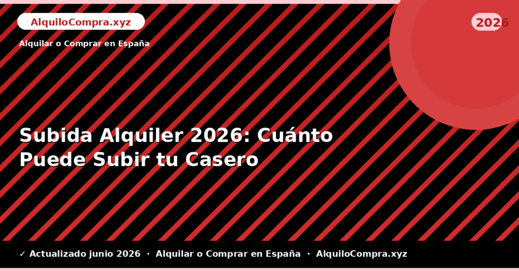 Subida Alquiler: Cuánto Puede Subir tu Casero